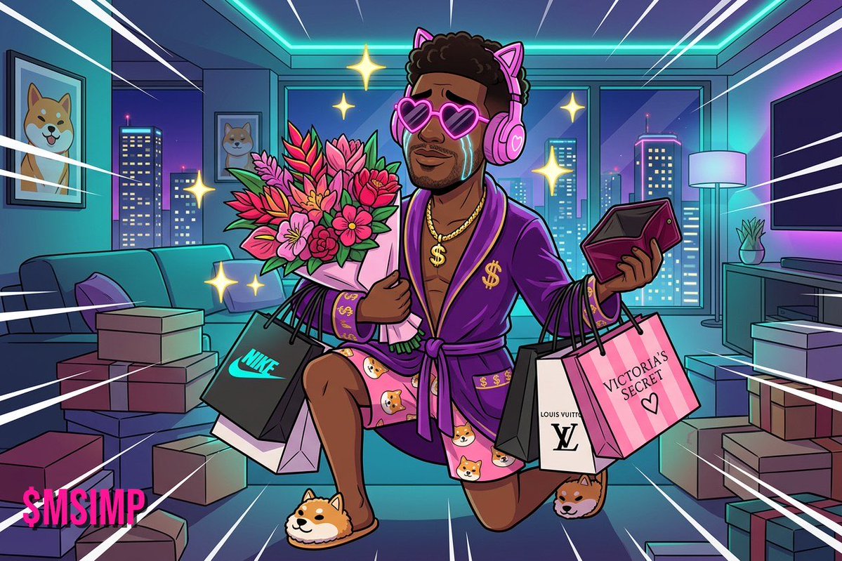 MoonDaddy100x's tweet photo. $MSIMP has a new Partner… 
“SIMPIN ain’t easy!!”
Web: https://t.co/Ms4IQebK8X
CA: 0x98bAaf4Ae627782823612352d33c3f42257FF4a4
$Megasimp 💳💳💳💳💳💳 https://t.co/2Ckq7S1Z4y