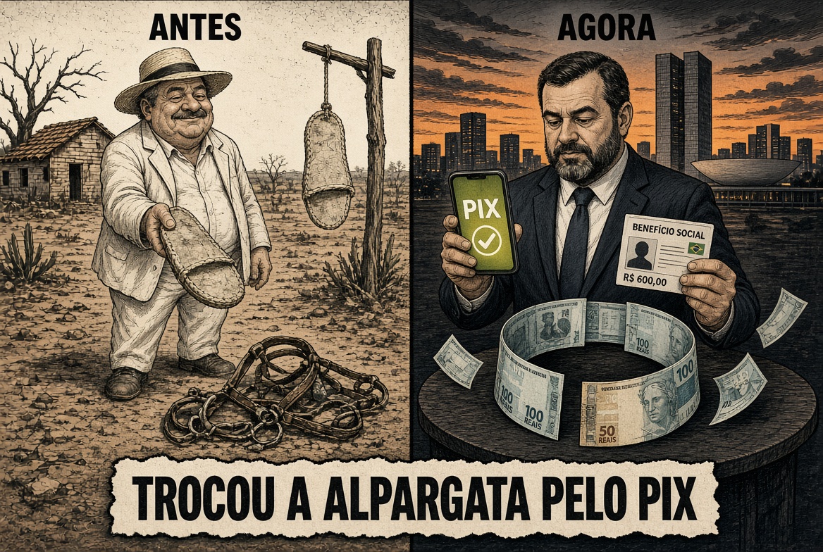 Akeleabrassu's tweet photo. Lula não aumentou o Bolsa Família por bondade. Aumentou para manter o Nordeste na coleira.
O voto cabresto não morreu. Só trocou a alpargata pelo PIX e o coronel pelo Tesouro.
O Mula segue fazendo o povo de besta — agora com o dinheiro da nação.

 Imagináveis assuntos hipócritas...

@realDonaldTrump, @POTUS , @akeleabrassu 
Primeiro Turno. É 22. PSOL.Sentiu. 
Michelle. Senado. Brasileiro. Temer 
Vossa Excelência. Congresso. Sapão. Votar. Canadá.  Joaquim Barbosa. Desespero. Bateu. Cristo. 
Nordeste. Roberta Luchsinger. 
Paulo Gonet. Igreja Católica. Gilmar. Bolsa Família. Dalide Corrêia. Zé Trovão. Embraer. Michel. Em 2022. Damares. Gilmar. Avalia.Crime Eleitoral. Instituto Mendonça. Auxílio Brasil. Bolsa