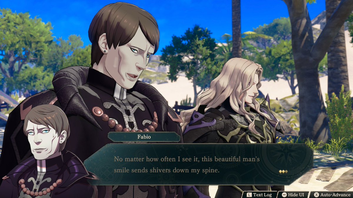 BlazeDragonET's tweet photo. #NintendoSwitch2 #FireEmblem #FireEmblemFortunesWeave Very heterosexual line https://t.co/yayhXFvLhk