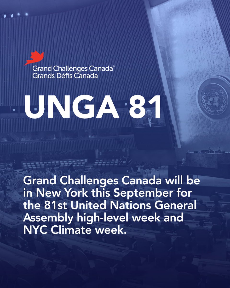 gchallenges's tweet photo. 🌐 We’re heading to #UNGA81! We will be in New York for UNGA 81 High-Level Week and #NYC #Climate_Week. Meet GCC delegation and explore our events here: https://t.co/v2upp67ESt https://t.co/7ZjNYb5BBU