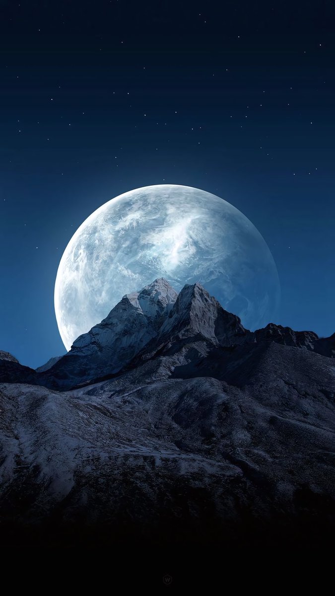 wallpaperscapes's tweet photo. 4K Wallpaper for iPhone   
#Wallpaper #art #iOS26Wallpaper #moon https://t.co/GkjtYC4QVP