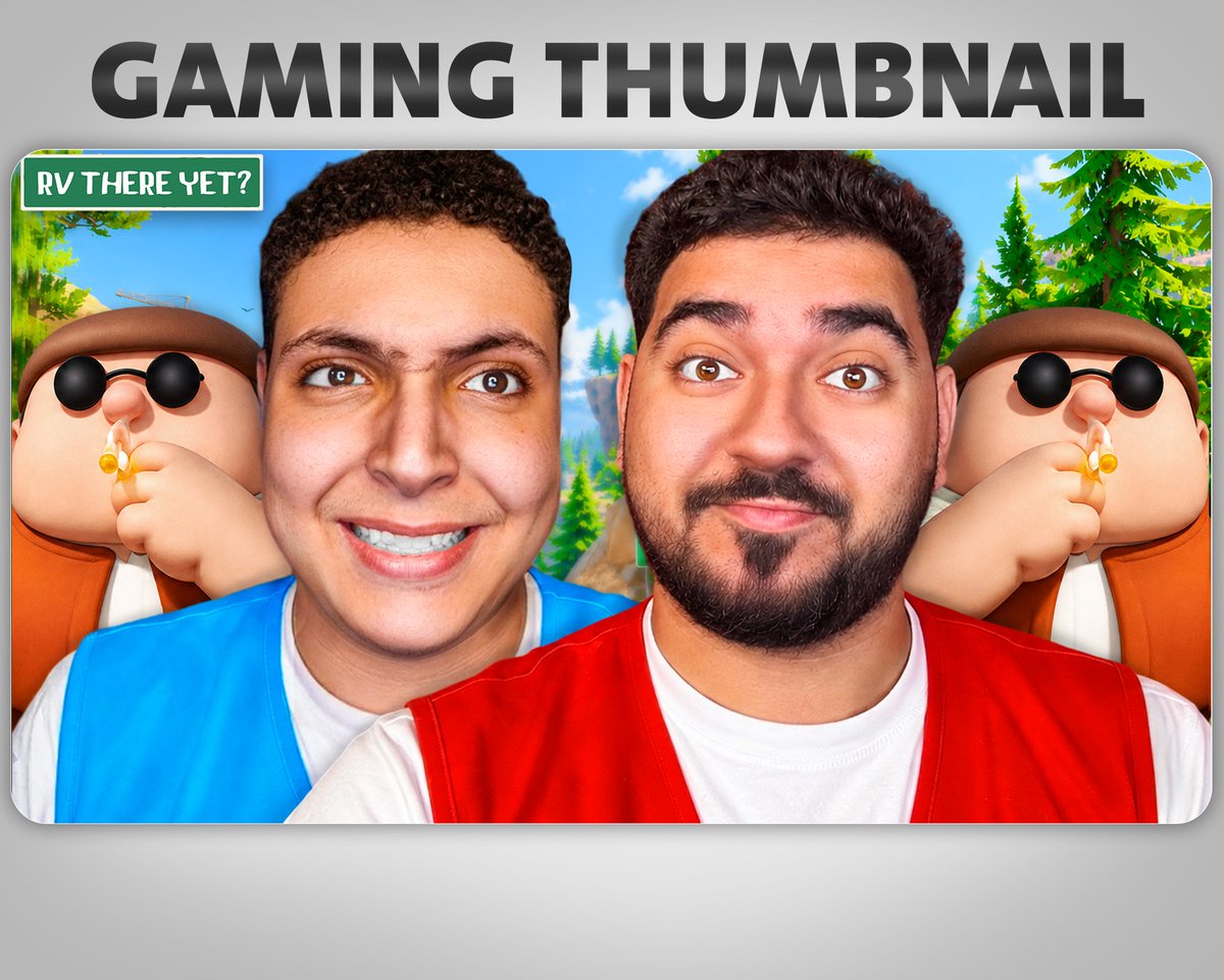 FAROUKub4a's tweet photo. Gaming thumbnails designed to grab attention 🎮🔥
Need a thumbnail for your next video?
📩 DM me — let’s work!
. 
. 
. 
. 
#Gaming #YouTube #ThumbnailDesign #YouTubeThumbnails #GamingThumbnail #GraphicDesign #ContentCreator https://t.co/Uj1T4RfwM4