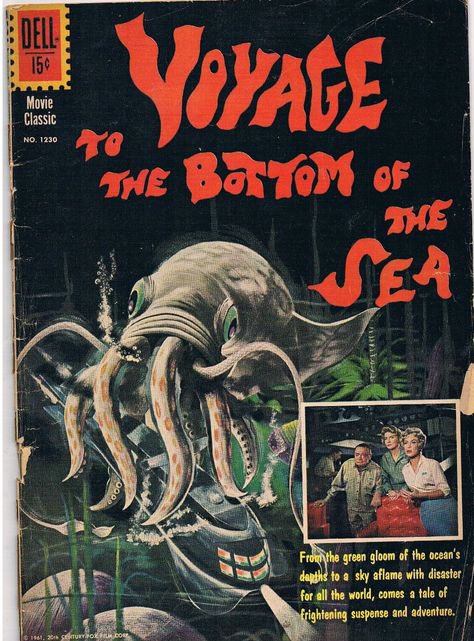 BrianWPrescott's tweet photo. #VoyageToTheBottomOfTheSea 🦑🦈 #DellComics 🪸🐚 https://t.co/jUcSPTQqzN