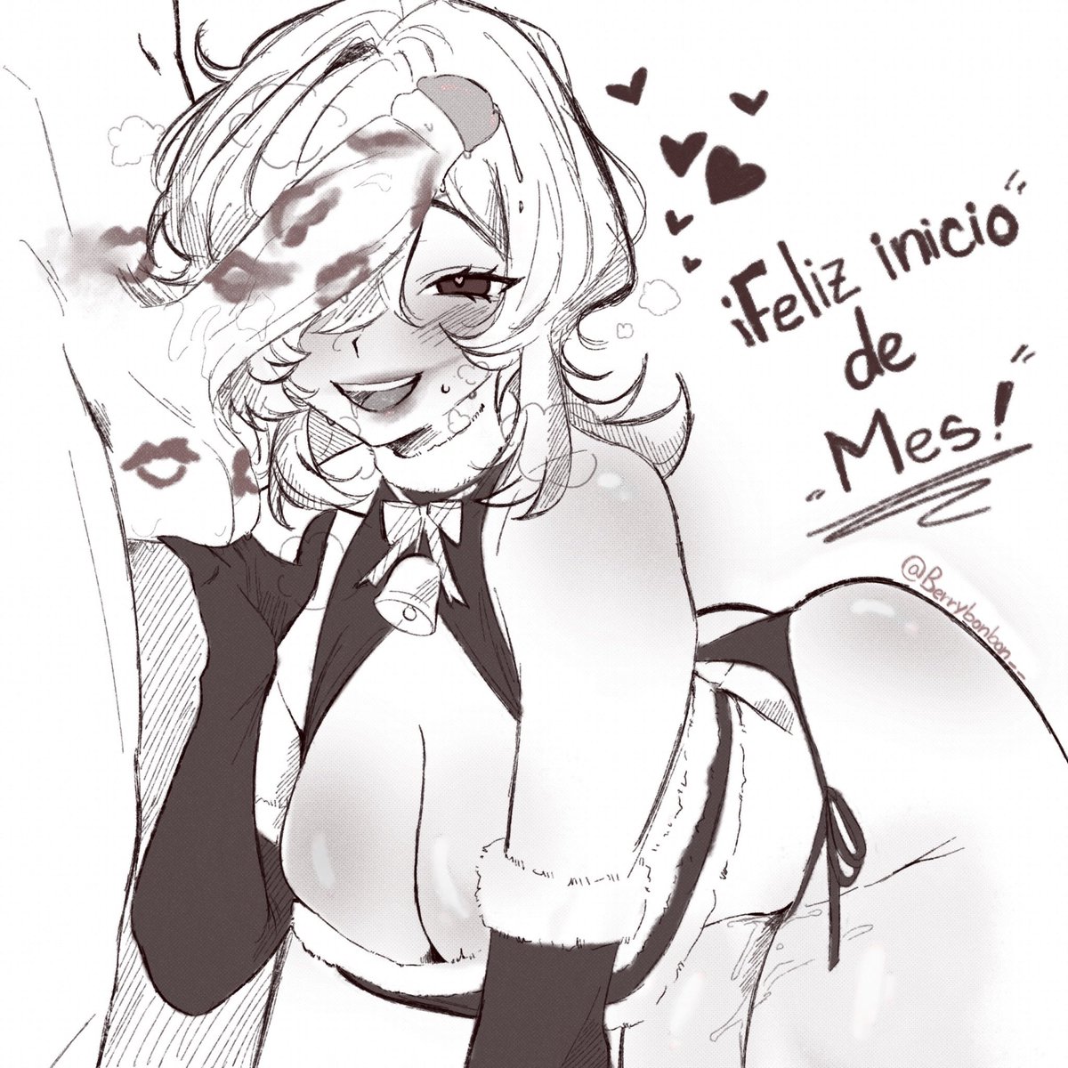 peachpompom__'s tweet photo. [REPOST]

Cuando llegué Navidad le hago remake y lo coloreo, es el mejor dibujo que he hecho https://t.co/htlcqG5KyN