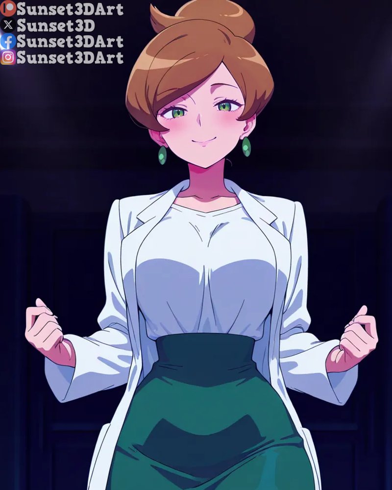 Sunset3D's tweet photo. Profesora Juniper ❤️

#professorjuniper #jupiner #profesorajuniper #pokemon #nintendo https://t.co/7BP6Lp22bW