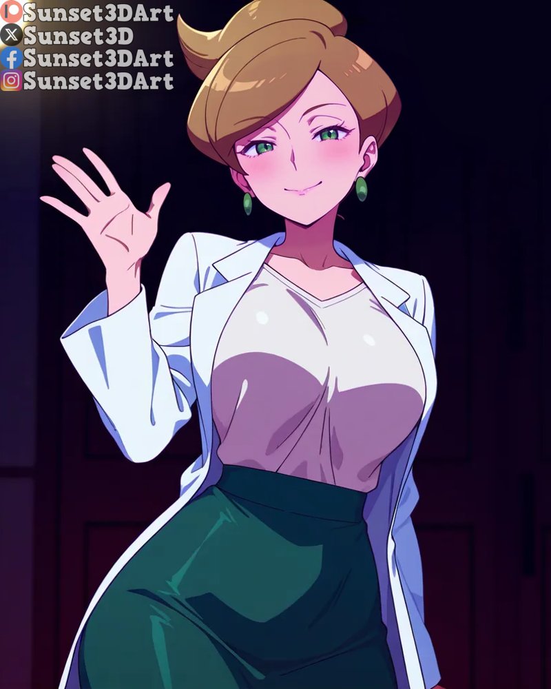 Sunset3D's tweet photo. Profesora Juniper ❤️

#professorjuniper #jupiner #profesorajuniper #pokemon #nintendo https://t.co/7BP6Lp22bW