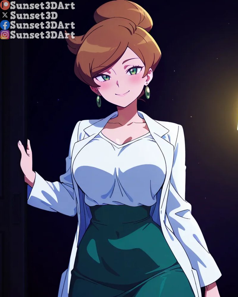 Sunset3D's tweet photo. Profesora Juniper ❤️

#professorjuniper #jupiner #profesorajuniper #pokemon #nintendo https://t.co/7BP6Lp22bW