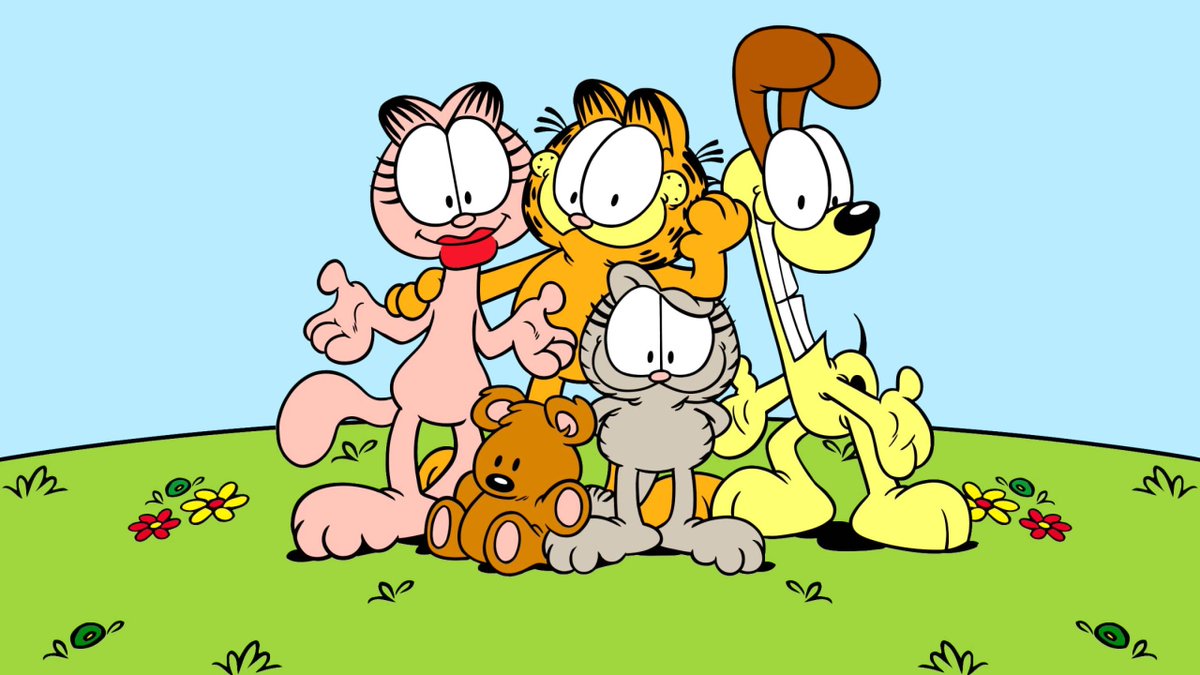 splpsps's tweet photo. Happy 38th Anniversary to Garfield and Friends premiered on CBS #NickelodeonAnimation #CBS #Nickelodeon #PawsInc #GarfieldandFriends #Garfield https://t.co/BGLx6v8I4i