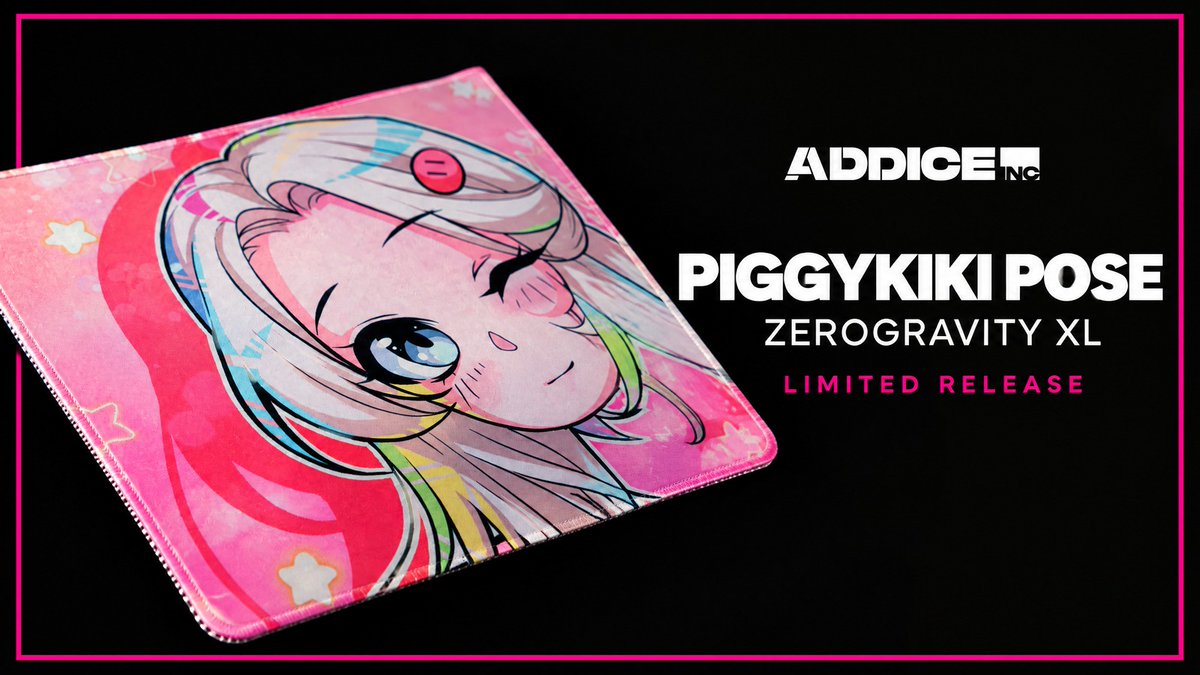 AddiceInc's tweet photo. New pig on the desk.

PiggyKiki Pose ZeroGravity XL

https://t.co/JXrwfAt4Bk

Not bacon. A mousepad. Relax. 😎 https://t.co/QP9XsSFGpa