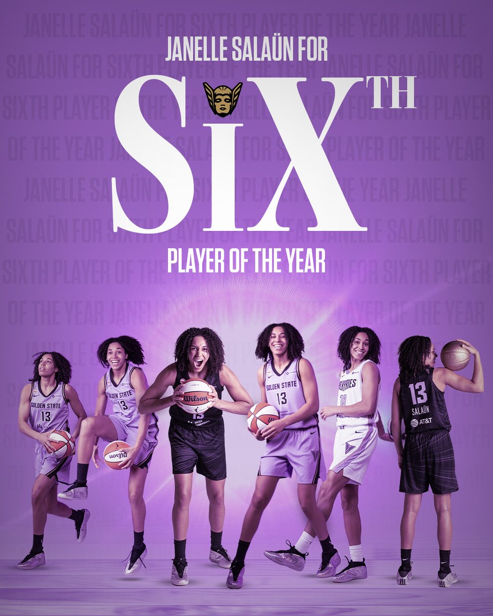 valkyries's tweet photo. The one we've been waiting for. 👑

For your consideration, Janelle Salaün for SIXth player of the Year. https://t.co/iVAZK7d1oR