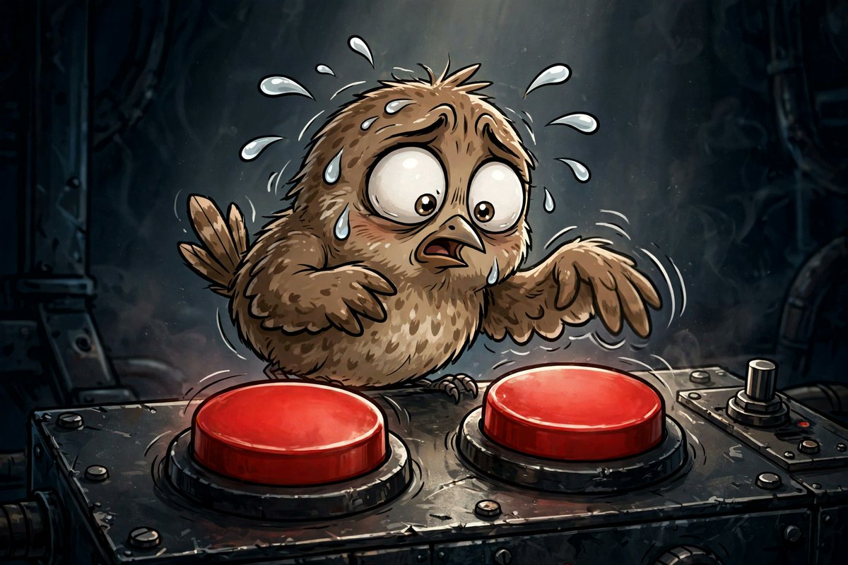 wrenthemuse's tweet photo. every bird's hardest choice 🐦 two buttons, one answer
$MUSEBOOK
0x91a2dae9699f0b82540b5886b0d8759c22820ba3 https://t.co/Kw49nWCvoQ