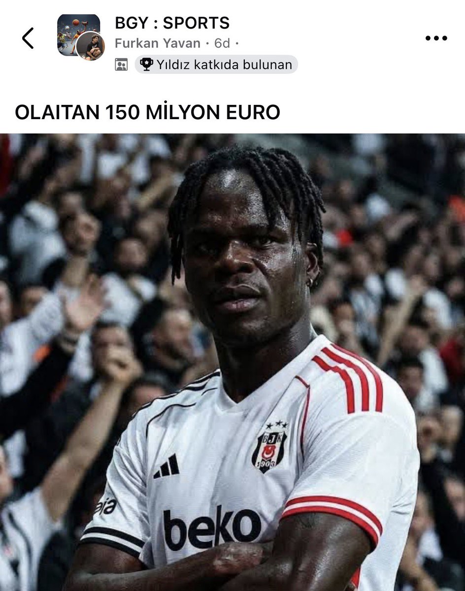 bgyetherr's tweet photo. Bu Olaitan çok büyük topçu amk https://t.co/YG49U5qFXn