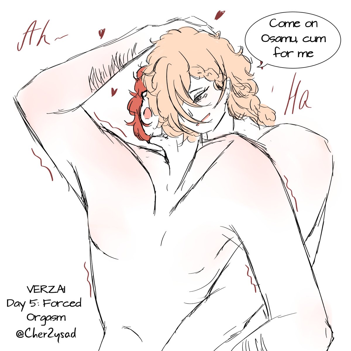 Cher2ysad's tweet photo. VERZAI
Day 5: Forced Orgasm
#VerZaiWeek2026 
@VerzaiWeek https://t.co/JdYvJuI6n3