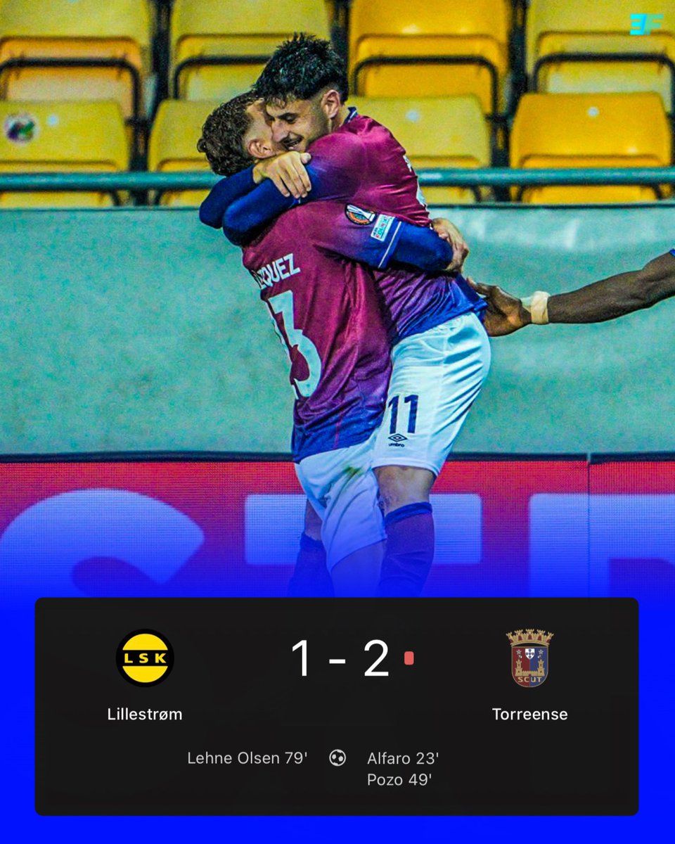 eurofootcom's tweet photo. 🚨🇵🇹 2nd division Portuguese side Torreense make HISTORY! They have won their first ever European match. Incredible. 👏
It's incredible to have a 2nd division side winning Europa League matches! ✅ https://t.co/G7HpeUfD6F
