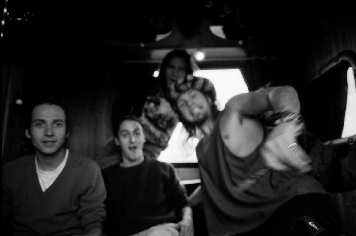 demetriosns's tweet photo. officialament - "How did I get in so many of my own shots in SINCE FOREVER? Setting the 3 second timer.This one is the precursor to a triptych in the book of our first day on our bus driving between Chapel Hill and Madison. #sinceforever" https://t.co/kexFUgueb3 @PearlJam https://t.co/9jtreU397n