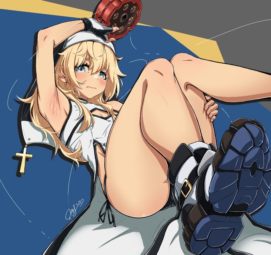 FemboyArtworks's tweet photo. Bridget♂️(Guilty Gear) https://t.co/pkVcb9Btb4