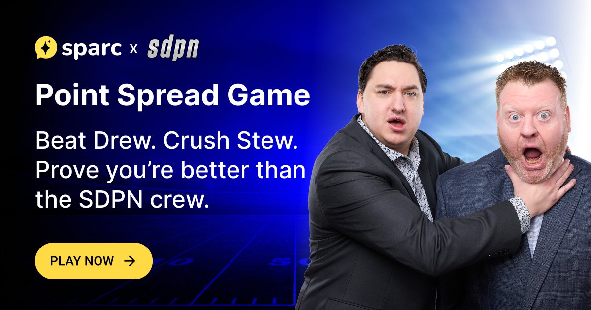 sdpnsports's tweet photo. And don't forget to make your Week 2 picks for Drew &amp; Stew Pick 'Em before kickoff tonight! 🔥➡️ 
https://t.co/Hv5AcaARwx https://t.co/s1uPOEKyMK
