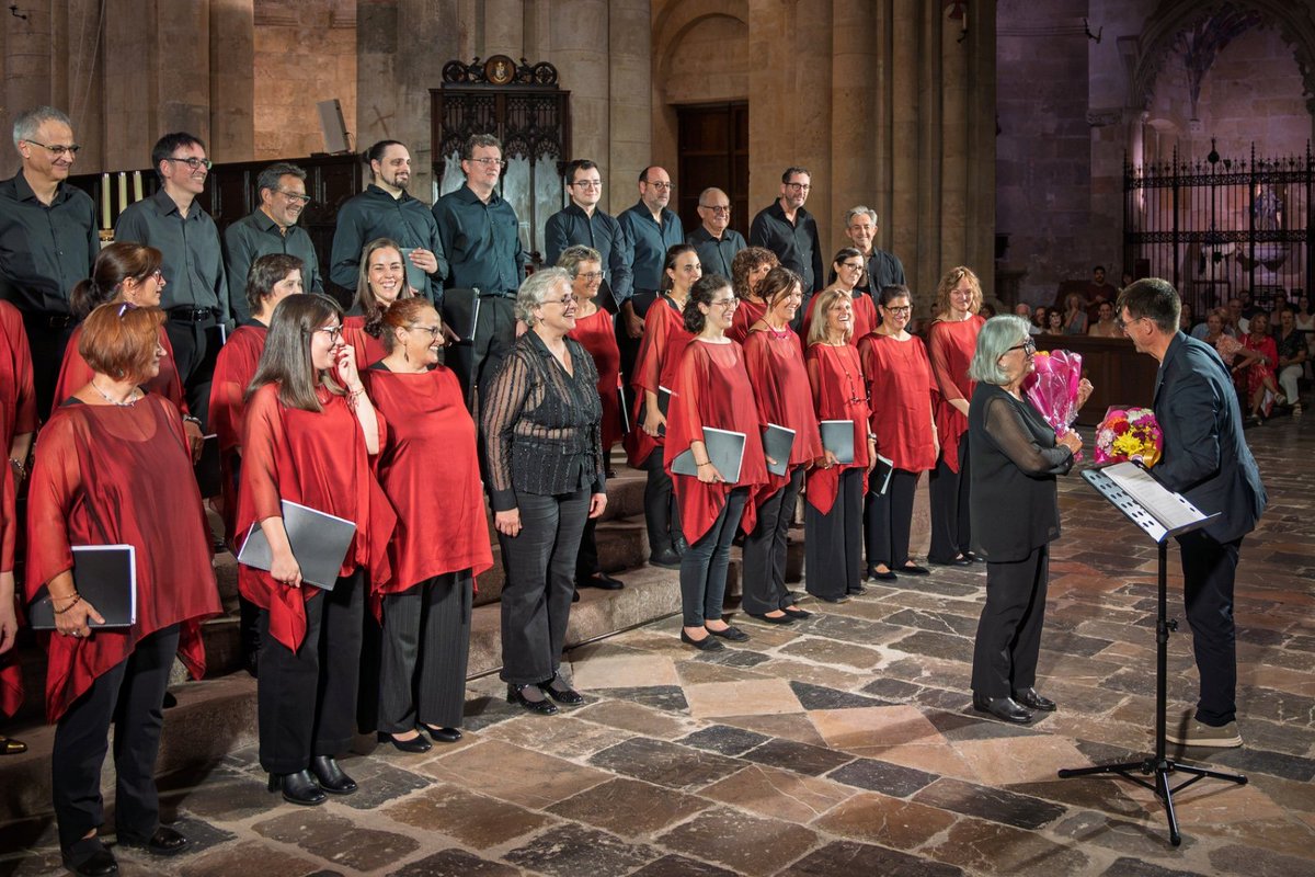 universitatURV's tweet photo. 🎶Gran concert de Santa Tecla de la Coral de la #URV en commemoració dels 150 anys del naixement de Pau Casals. Enhorabona! https://t.co/FvjQXdoNtk