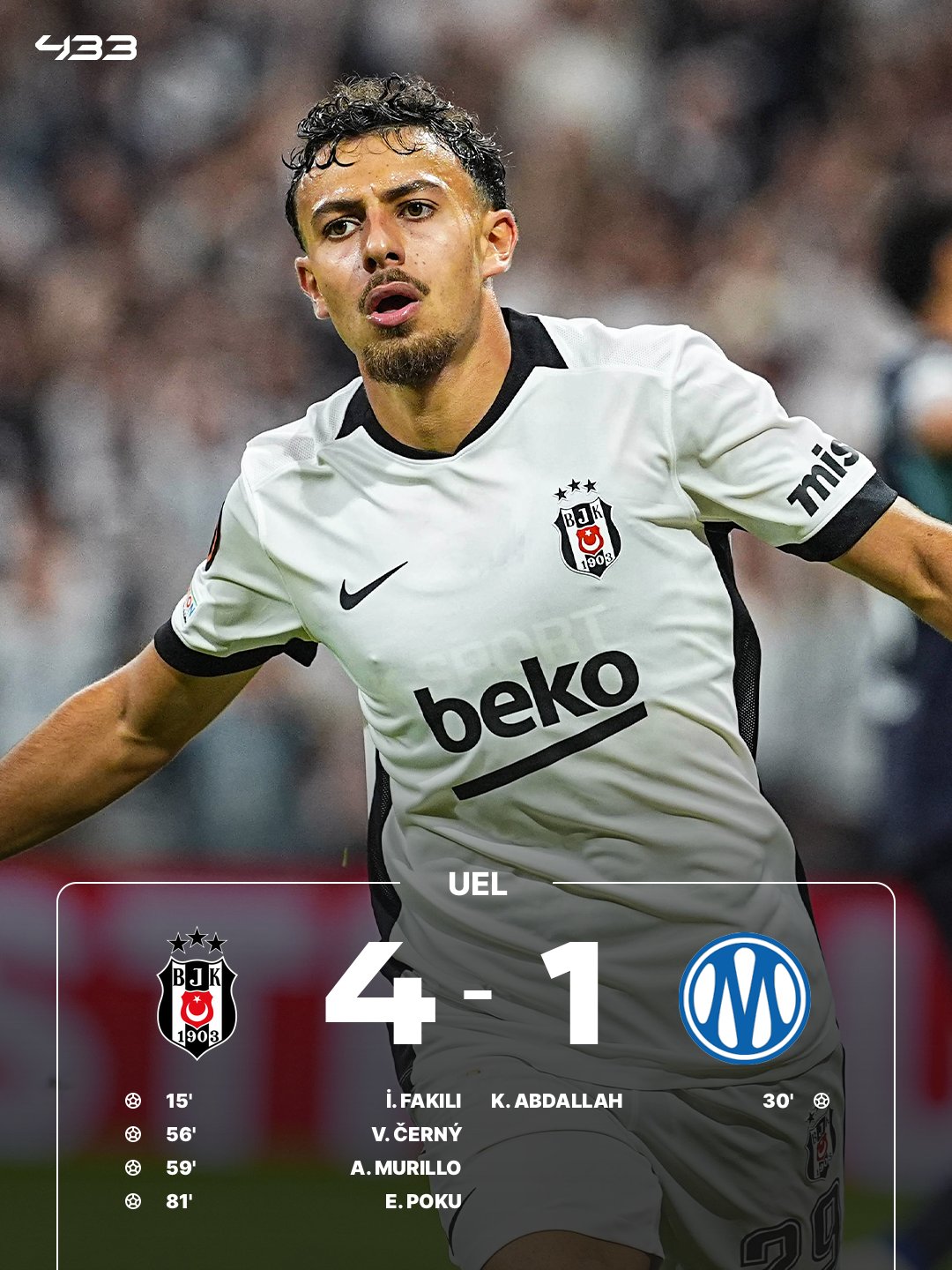 Besiktas 4-1 Marseille | Europa League