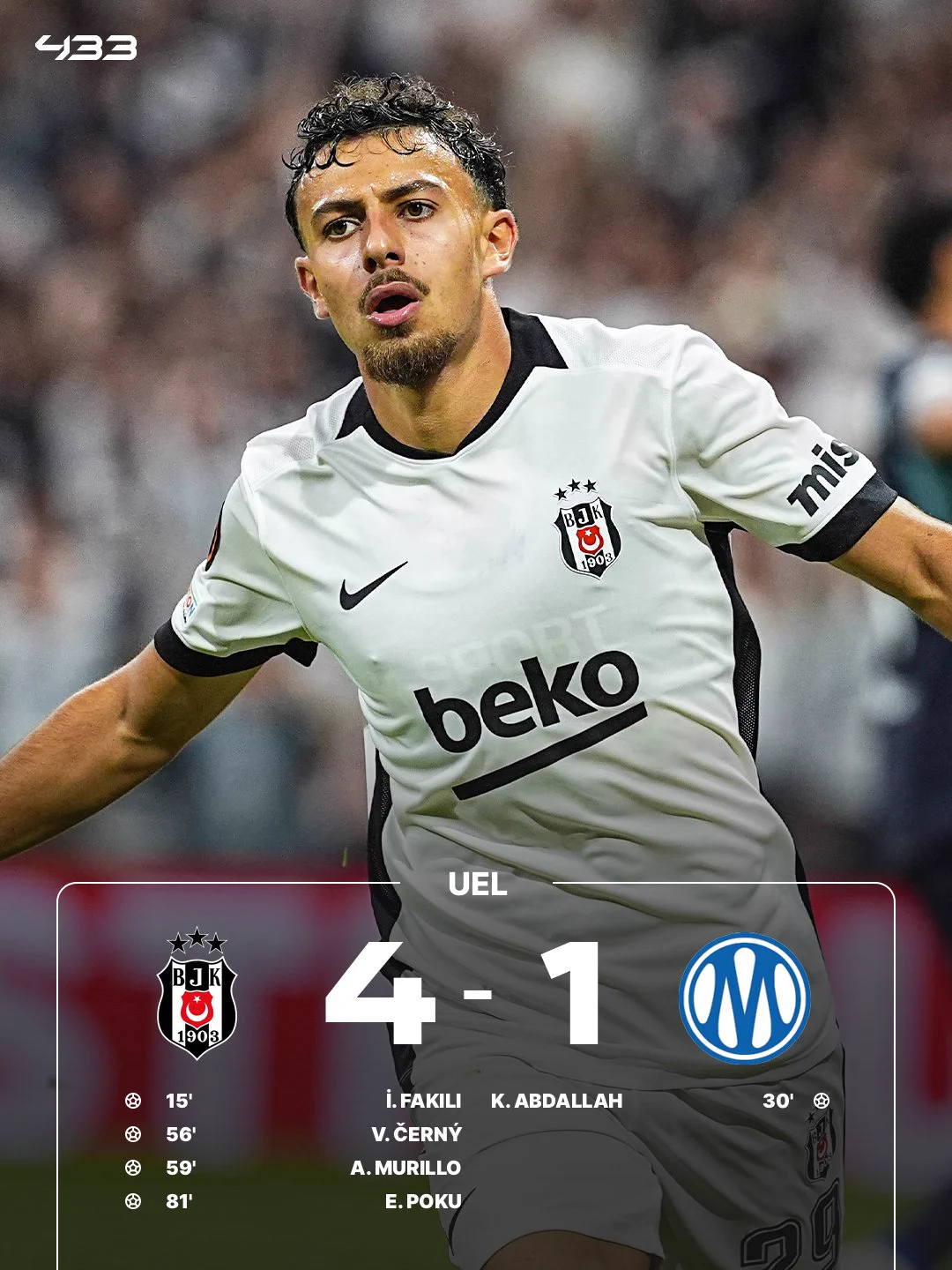Besiktas 4-1 Marseille | Europa League