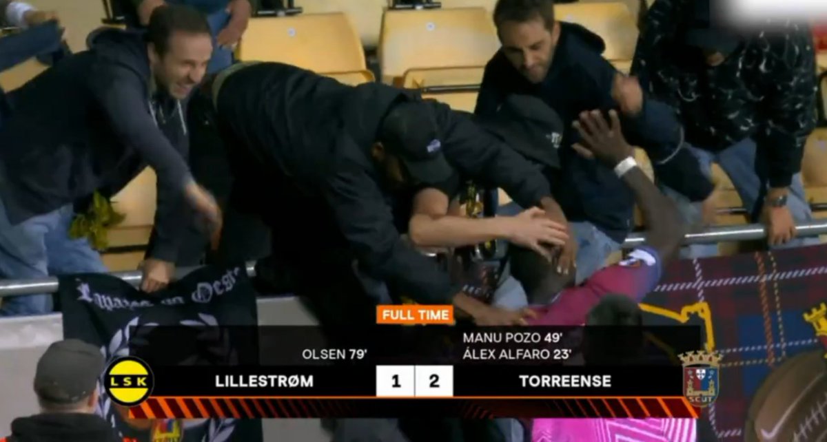 CabacoD's tweet photo. TORREENSE EST MAGIQUE
UNE EQUIPE DE 2E DIVISION REMPORTE UN MATCH D'#EuropaLeague !!!! #LSKSCUK #LSTTOR #UEL https://t.co/I2hCGhSfmW
