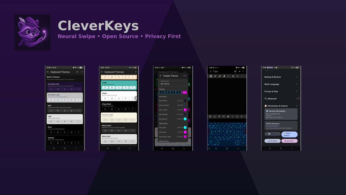 TechBit_M's tweet photo. إذا كنت تستخدم أندرويد… جرب الكيبورد هذا

CleverKeys

أقوى ميزة فيه Clipboard نسخ غير محدود 

كل شيء تنسخه يبقى محفوظ وتقدر ترجع له وتبحث عنه في أي وقت، بدون ما تحتاج تثبته كل مرة 

• سجل نسخ دائم
• بحث سريع في الحافظة
• مفتوح المصدر
• يعمل محليًا

إذا كنت تنسخ كثير… هذا الكيبورد ممكن يغيّر طريقتك في استخدام أندرويد بالكامل