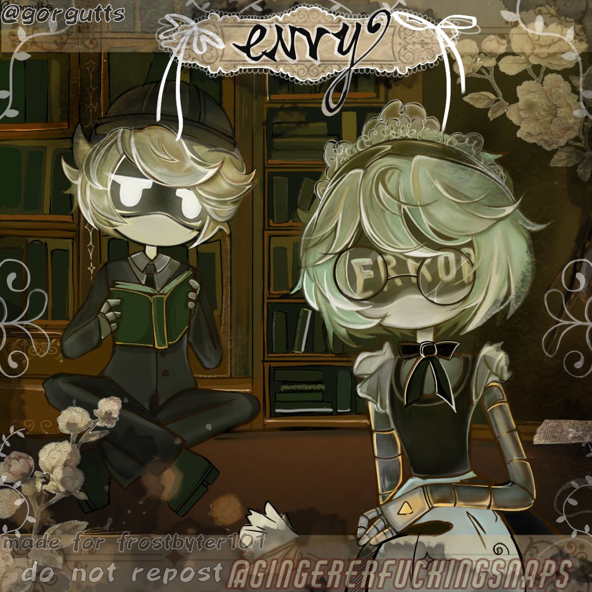 Gorgutt's tweet photo. Elliot manor envy

#mdenvy #murderdrones #serialdesignationn #serialdesignationv #artistontwitter #illustration #murderdronesenvy #murderdronesfanart #shipart #mdships https://t.co/NlO9VfWxe8