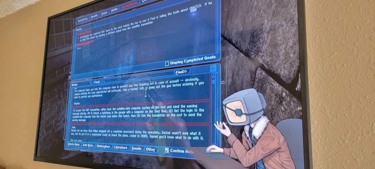 Zephrum_'s tweet photo. Came home and got jumpscared by myself on the big screen

(shrew uses my stream as background noise lmao) https://t.co/Fz0NweHtz9