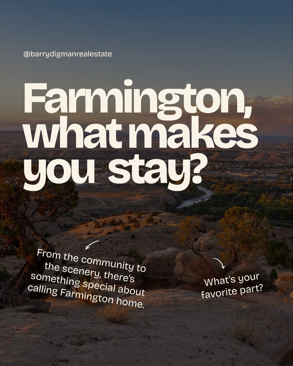 Barrydigman's tweet photo. Whether it’s the community, beautiful surroundings, local favorites, or simply the feeling of being home—there’s plenty to appreciate. ❤️

What do you love most about Farmington? Drop it below! 👇 https://t.co/l9wHdTDQdP
