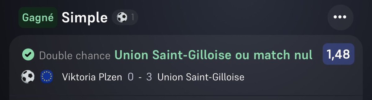HITBET47x's tweet photo. SAFE 🏆 1.48 📈

8/9 VICTOIRES EN EUROPE ✅

3 VICTOIRES DE SUITE ✅
#TeamParieur https://t.co/hdzNyZyBXU
