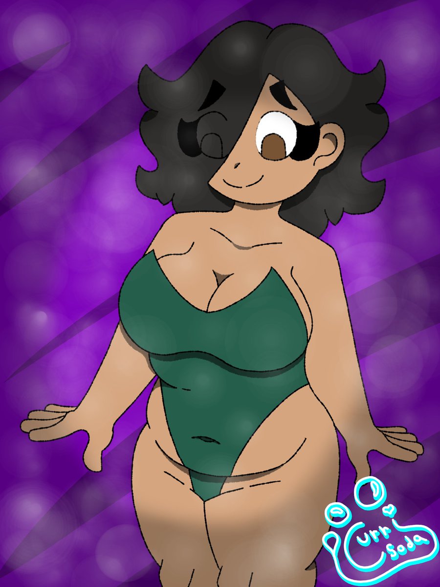 CurriSoda's tweet photo. 🖤Julie's new skin tone!
#doodle #art #oc
-Thought I should post this doodle with her new skin tone since I literally posted the OG yesterday, and yup, she looks cute still <3 https://t.co/1gz0e1zN2S