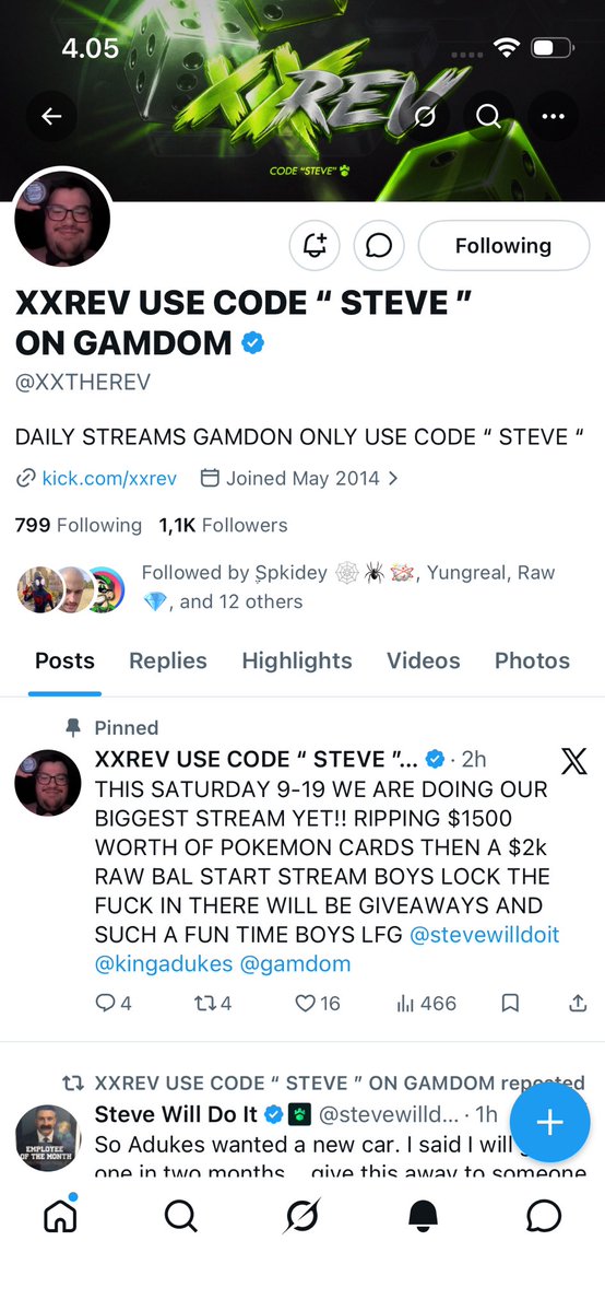 LEWDP's tweet photo. @Itsrosebro @XXTHEREV @Willdoittv @Trillz Followed, thanks for the chance!
🆔 phrince #TeamSWDI https://t.co/fyM04gQdxg