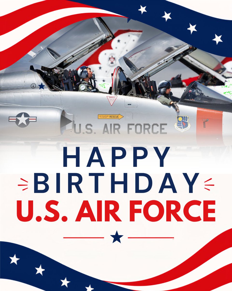 RepMcNeill's tweet photo. Today we celebrate the U.S. Air Force and the brave men and women who have served and continue to serve our country. Thank you for your dedication, courage and sacrifice. Happy Birthday to the U.S. Air Force! https://t.co/2azcmpKZK9