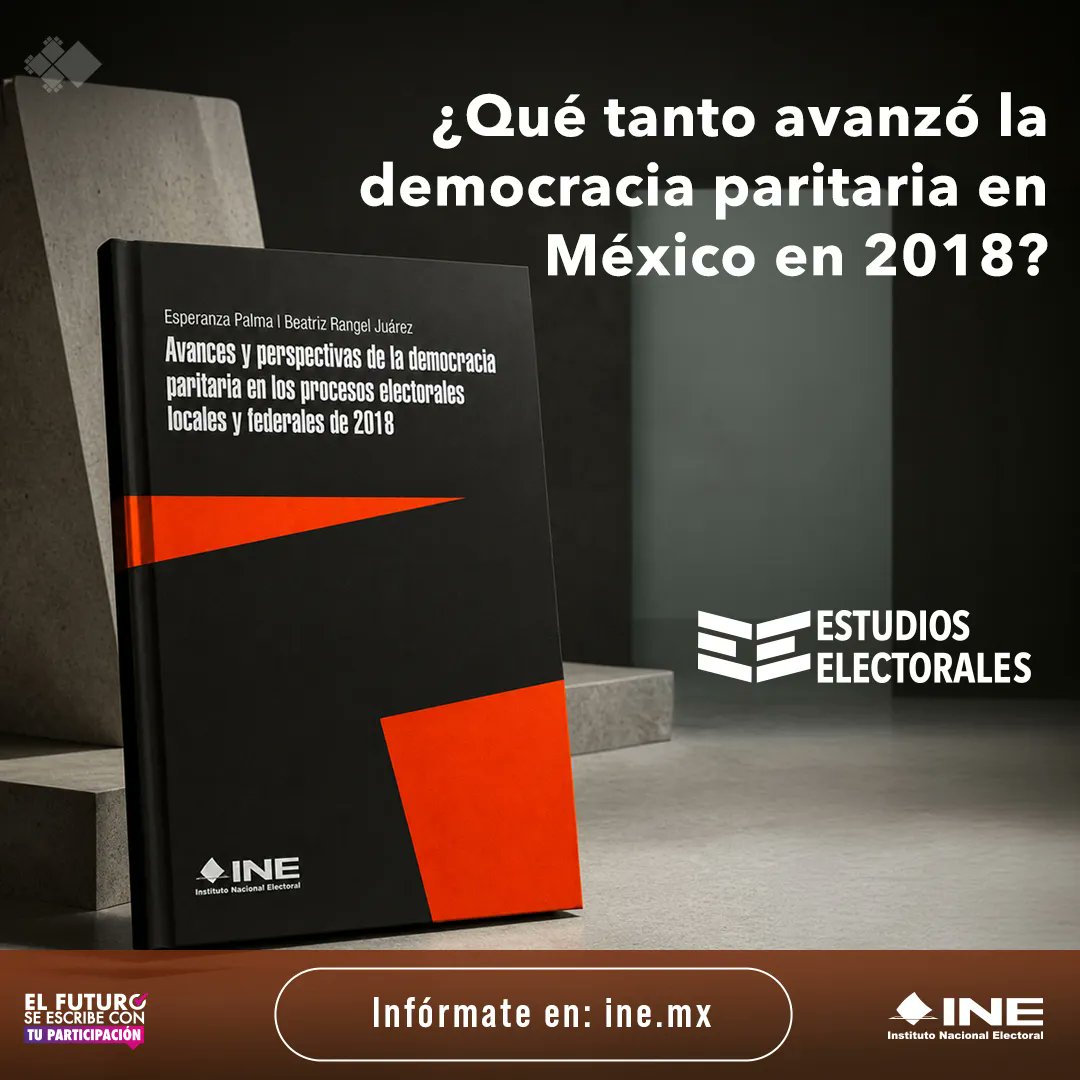 INEMexico's tweet photo. 📚 Con las reformas constitucionales de 2014 y 2019 se concretó un proceso de lucha histórico en la búsqueda de la paridad sustantiva dentro de la arena político-electoral. 🧑🏽👦🏽🧒🏼👩🏾👩🏼‍🦱👩🏼‍🦰👨🏾‍🦰👩🏼‍🦳

Con dichas modificaciones se establece la obligatoriedad constitucional de integrar el principio de paridad en todos los poderes de la Unión. 📰

Conoce los avances y desafíos que ha tenido la política y ¿cuál es la visión a futuro? 📑📚

Descarga este título y conoce más 🔽 https://t.co/BgAhRDtBZ3