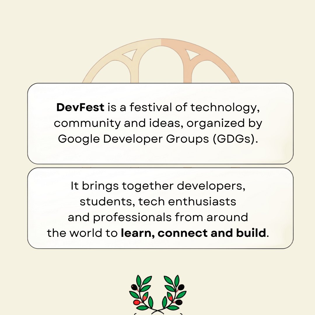 GDGMonastir's tweet photo. 🤔What is DevFest? What happens at DevFest ?
Swipe through to discover the community, the people, and the spirit behind DevFest Monastir 2026.
Learn • Connect • Build • Grow
@googledevs @GoogleDevExpert @googledevgroups @WomenTechmakers
#DevFestMonastir #DevFest2026 https://t.co/FF7xBbHo8q