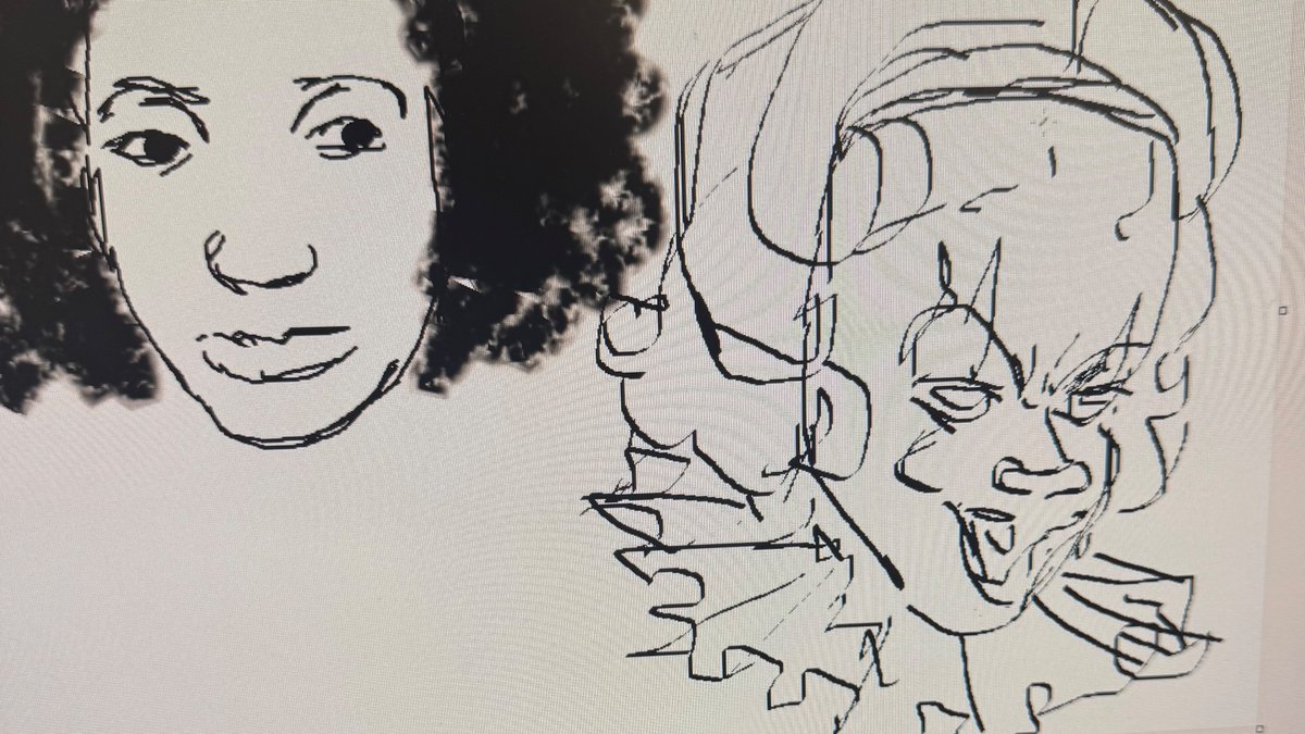 theclownpersone's tweet photo. I tried drawing with a computer mouse https://t.co/r1Z7cFP3U6