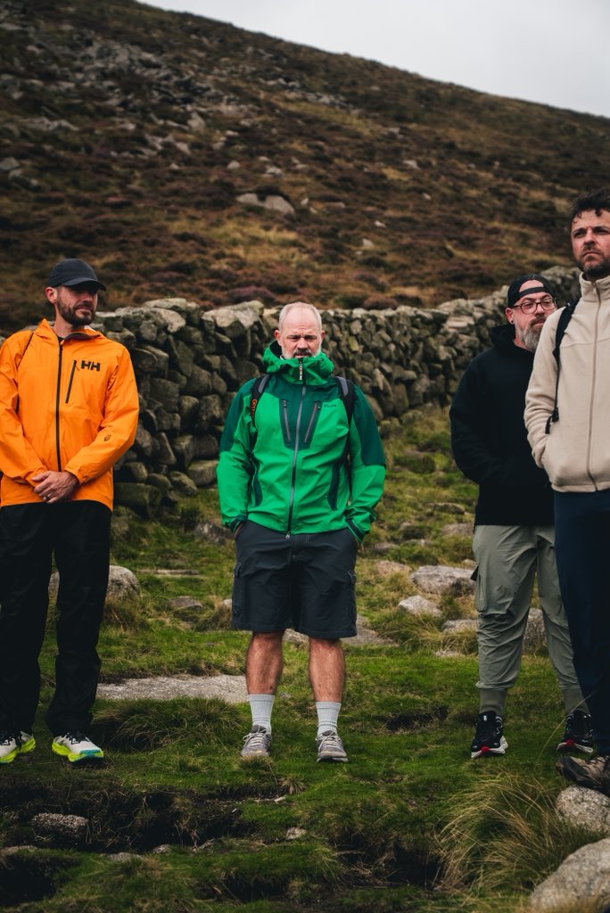 wehackhealth's tweet photo. Hackers in the mountains. ⛰️ Slieve Binnian, Mourne Mountains.
#mournemountains #wehackhealth #whhliftingcamp #embraceagiantspirit https://t.co/5BdWst30Ir