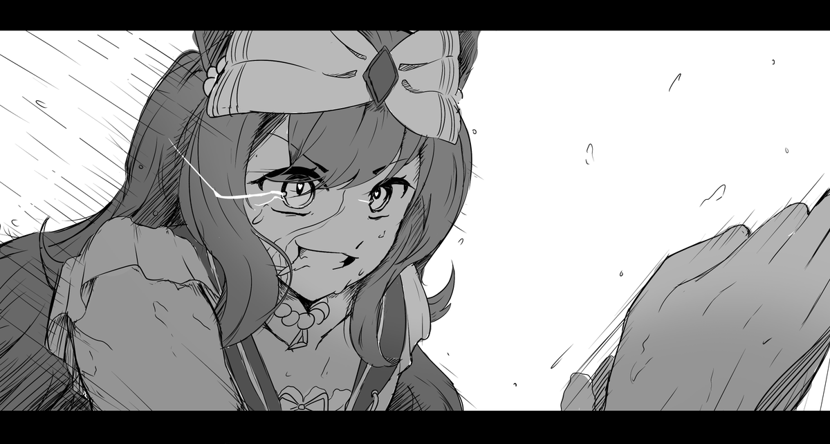 Kaosu_Natsuki's tweet photo. Trying to draw agnes digital on manga artstyle something something... https://t.co/t14o2vVxWh