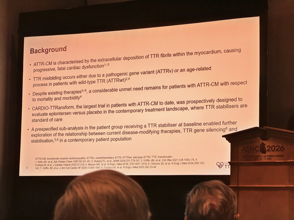 estelais's tweet photo. Cardio-TTRansform trialโค๏ธโ๐ฅ Late breaking clinical trials: โค๏ธโ๐ฅ#ASNC2026 @MyASNC @BrettSperryMD @DorbalaSharmila
โค๏ธโ๐ฅ Background and design of trial
๐ Eplontersen
#ThinkPET #ThinkAmyloid
๐ @UHegenbart @VietHeartPA @CesiaGallegos @NotNoninvasive @sarahcud @Nishant_ShahMD https://t.co/CVqRbGxCef