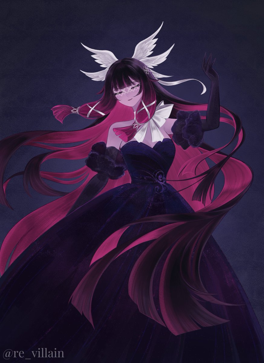 re_villain's tweet photo. dresses~ #GenshinImpact https://t.co/eE6YKYSX9b