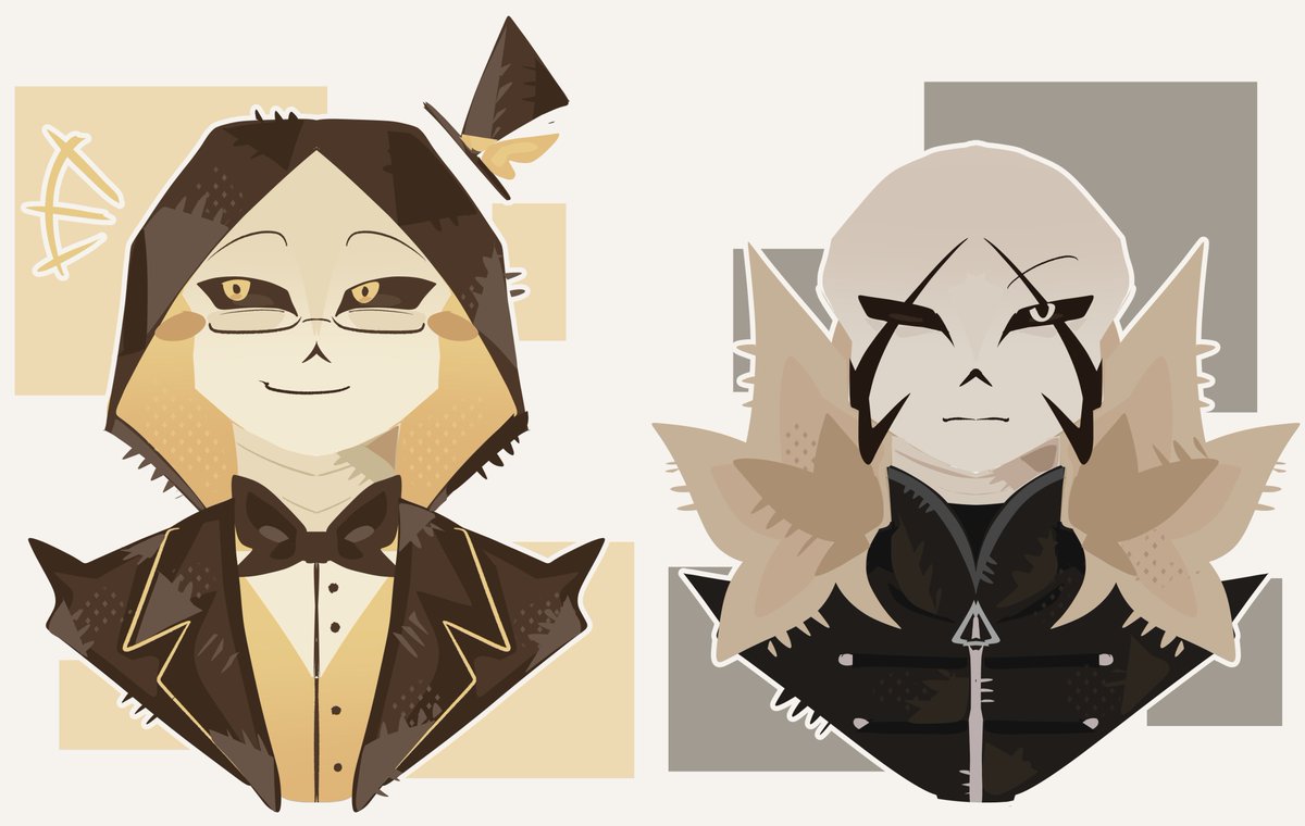 0PETH_'s tweet photo. bill and my oc ew ew https://t.co/6USU9CSyhy