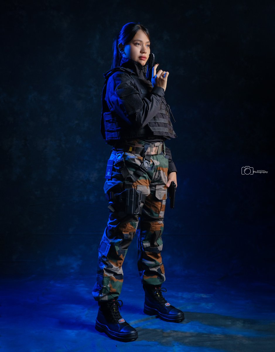 michaelleev21jz's tweet photo. Army suits and gear available at Ngila and Sons, the best in Aizawl City. Featuring: Hailey Khiangte https://t.co/bja53J0RSH