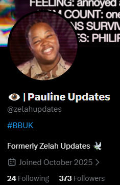 zelahupdates's tweet photo. me having more followers than tays #ENDINGS #bbuk https://t.co/Y86ojV1pN3