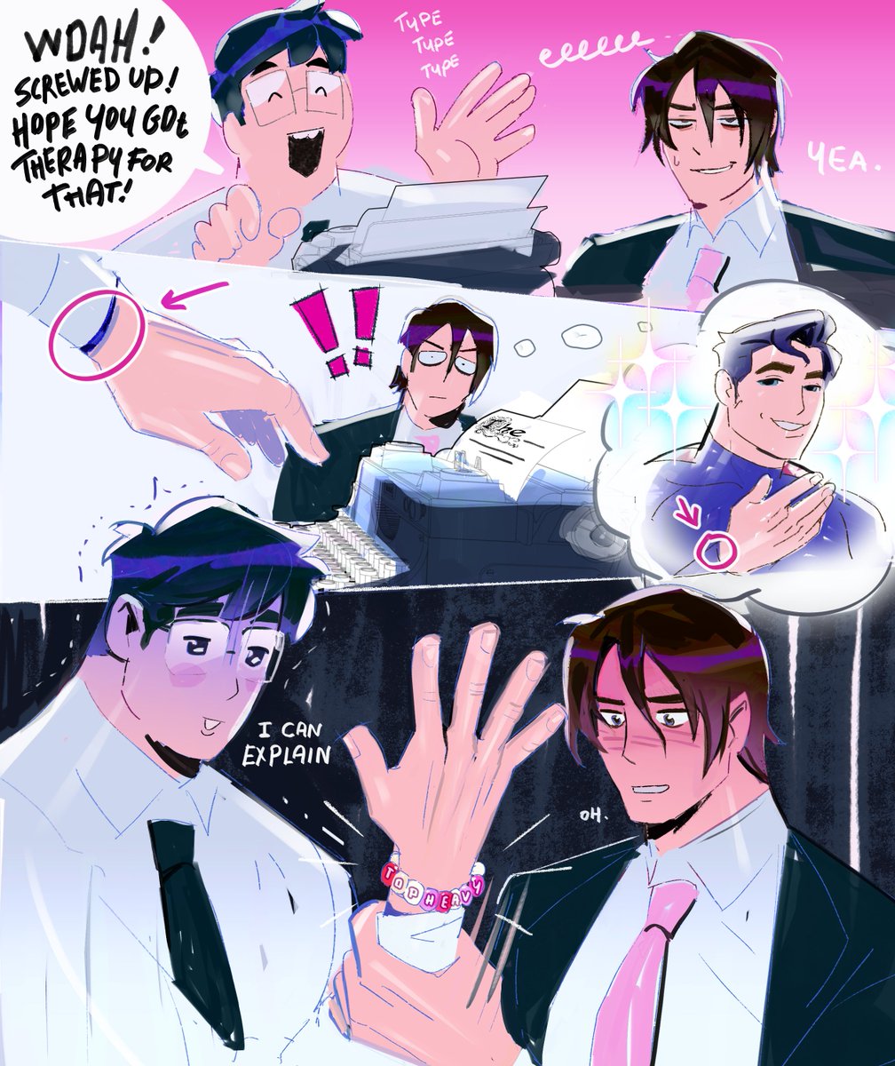 AppeiArt's tweet photo. please read his bracelet thanks  #superbat https://t.co/TKnFIvbPi9