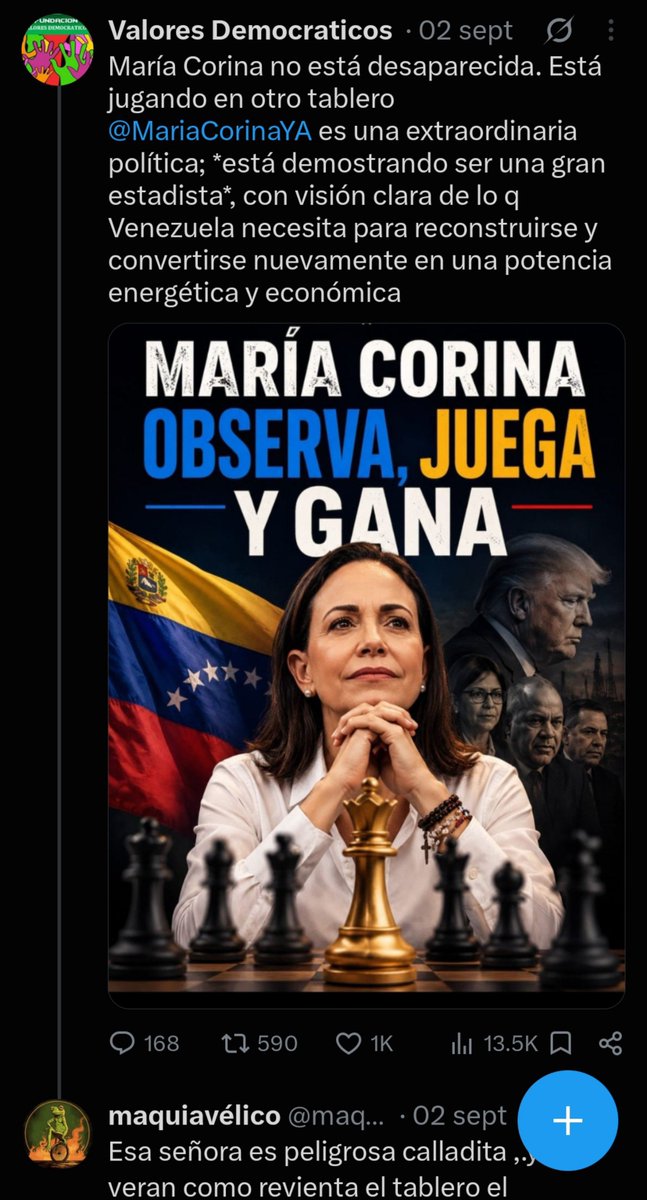 WilliamMazinger's tweet photo. Pasó el 16 @maquiebelico656...

llegó el 17 y... #NoSeRian  🤣😁😂

#RevientaTablero 💣💥♟️

#17Sep https://t.co/gvvZERIW34