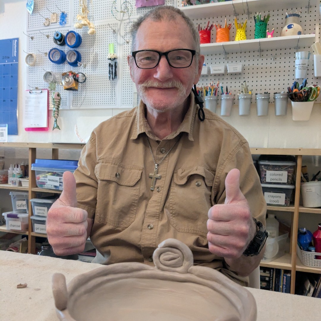 WTVLCreates's tweet photo. Art belongs to everyone. Twice a week in our clay studio, adults with intellectual and developmental disabilities explore and create in an inclusive, welcoming space.

Huge thanks to @MaineCF for helping us keep the arts accessible to all!

#WatervilleCreates #ArtsForAll https://t.co/yaCYuOUPBt