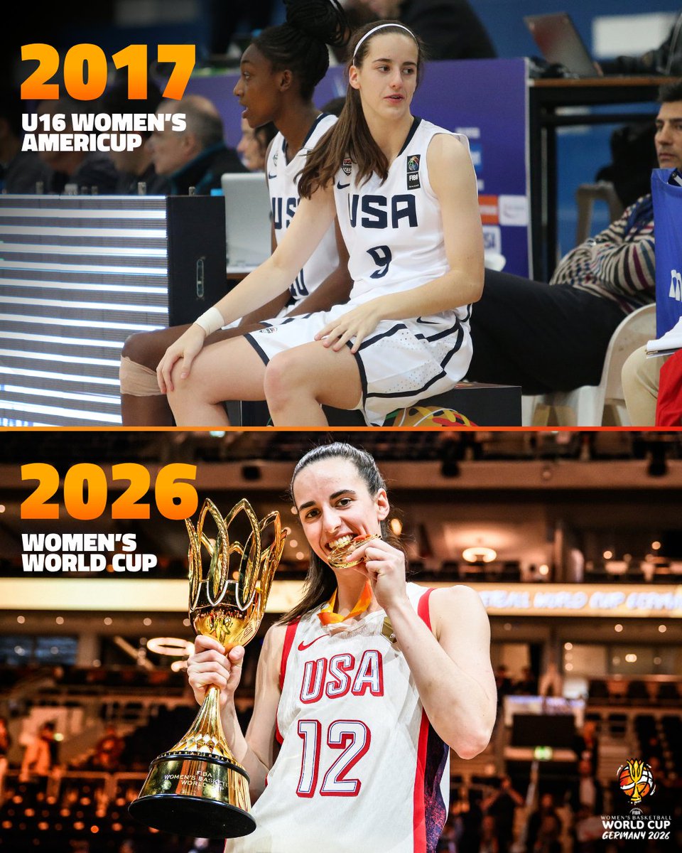 FIBAWWC's tweet photo. Feeling proud of 15-year-old Caitlin Clark 🥹 #FIBAWWC

🎙️ @IndianaFever https://t.co/PWg9qlmjBx