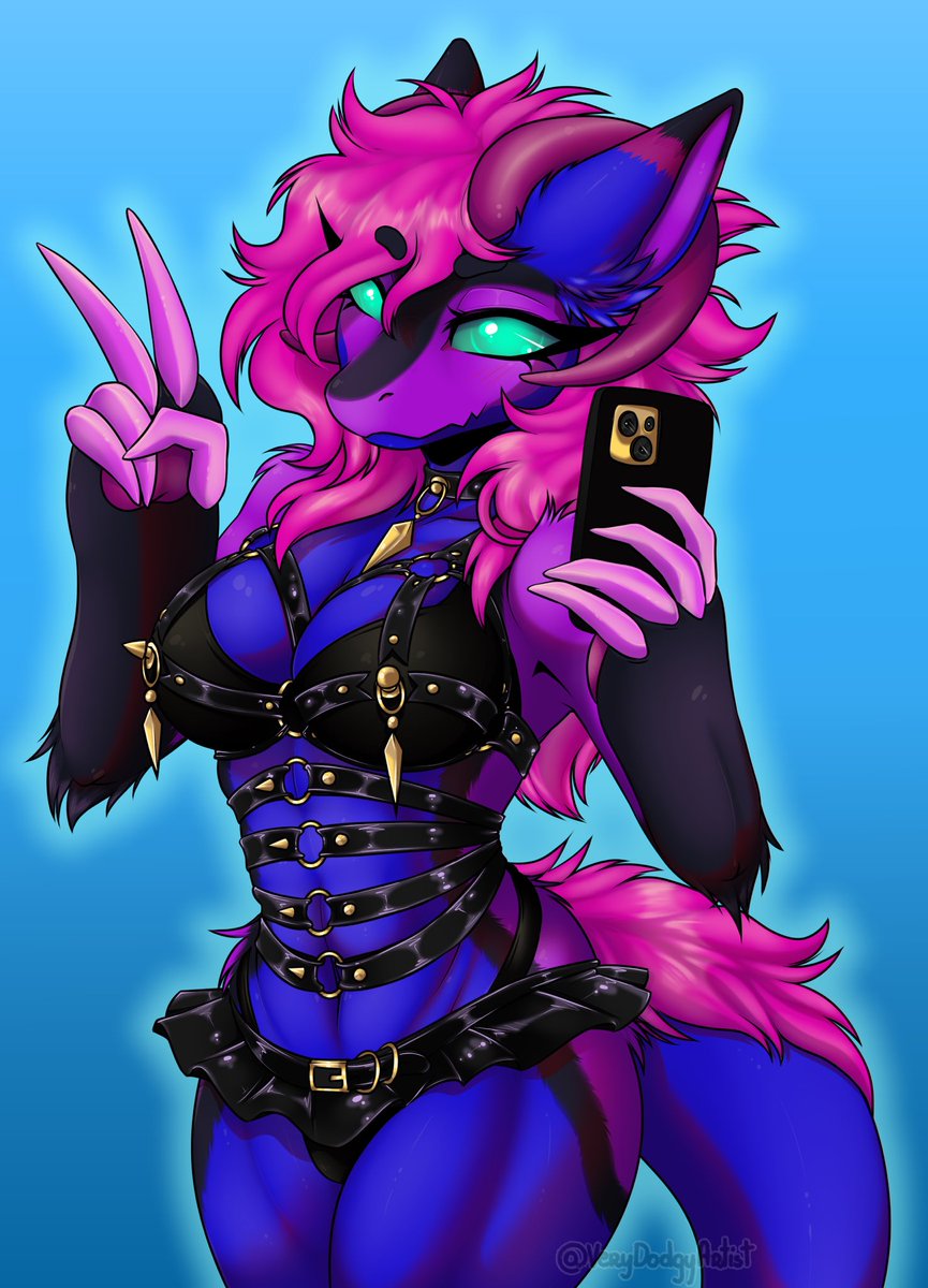 FriendlyFox04's tweet photo. A cute art I commissioned

Artist: @VeryDodgyArtist https://t.co/W7XLj5jHrN