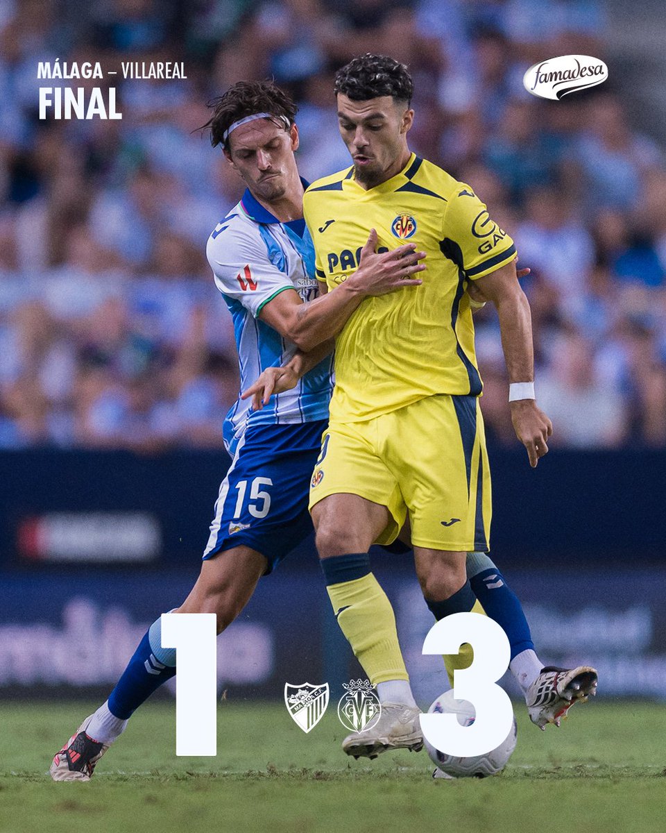 MalagaCF's tweet photo. ◤ 𝗙𝗜𝗡𝗔𝗟  ◢

#MálagaVillarreal https://t.co/CuvnE8B0Mu