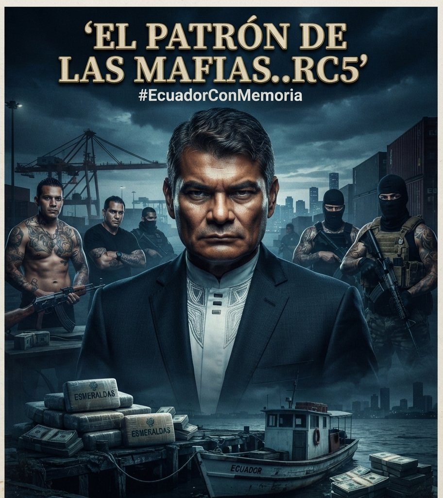 JesusOr_Ecu's tweet photo. @radio_pichincha 🚨 ¡SE LES ACABÓ EL RELATO! El cinismo del prófugo en Bélgica denota su terror. Sabe que el cerco de Daniel Noboa, la justicia de EE.UU. y Marco Rubio es real. Ningún asilo frena la verdad del Caso SUCRE. ¡Las mafias políticas van a caer! 🇪🇨🇺🇸 #CaePorqueCae
@DanielNoboaOk https://t.co/8ZUCuHx3pV